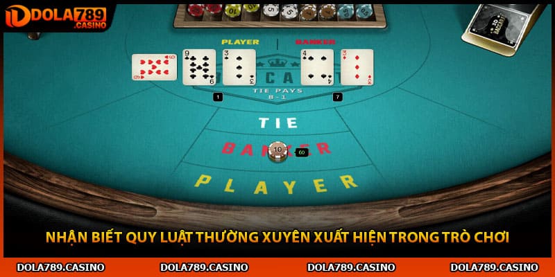 Nhận biết quy luật thường xuyên xuất hiện trong trò chơi