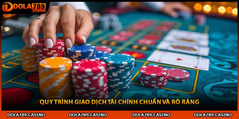 Quy trình giao dịch tài chính chuẩn và rõ ràng