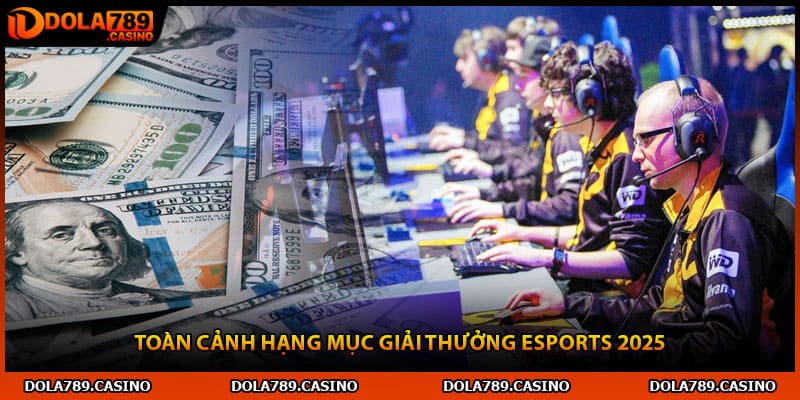 Toàn cảnh hạng mục giải thưởng Esports 2025